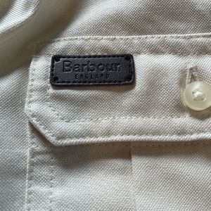 Mens Barbour button down: medium